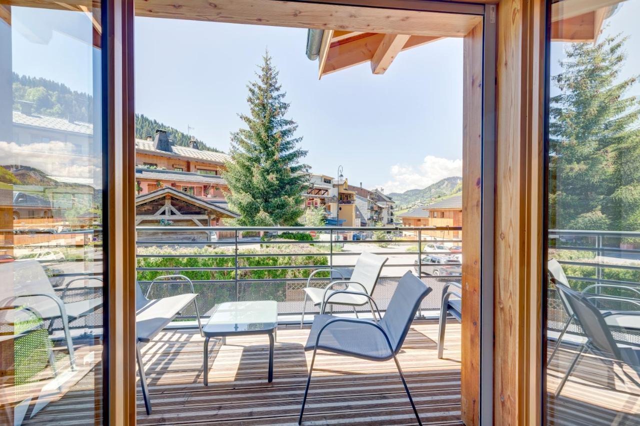 La Poudreuse - Duplex Avec Balcon Vue Montagne - Flumet Exterior photo